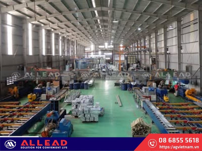Xưởng sản xuất nhôm Zhongkai