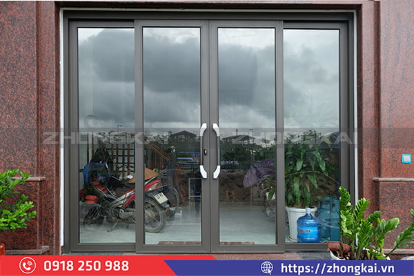 cửa nhôm kính tại hà đông của zhongkai