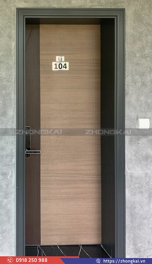 Mẫu Cửa Phòng Nhôm Giả Gỗ Đẹp Nhất