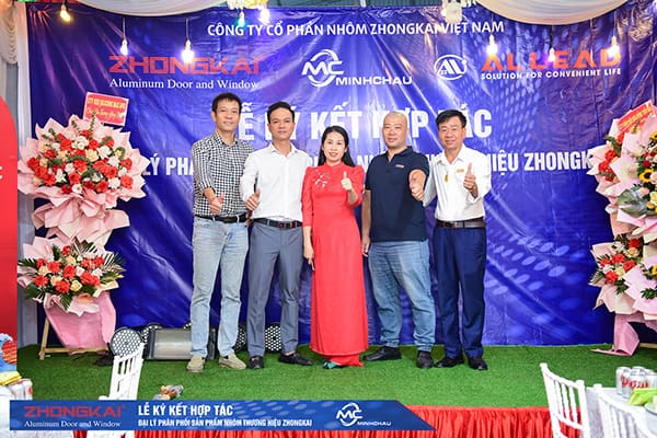 lễ ký kết đại lý phân phối nhôm hải phòng