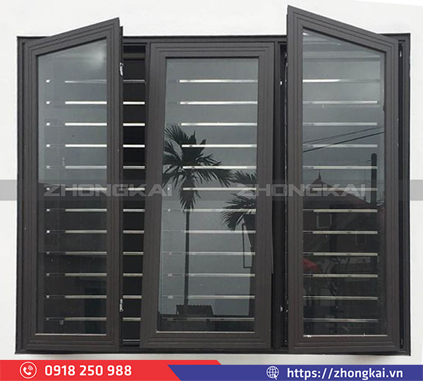 mẫu cửa sổ nhôm xingfa 3 cánh