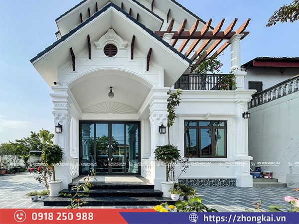 công trình thực tế nhôm kính tại hải dương