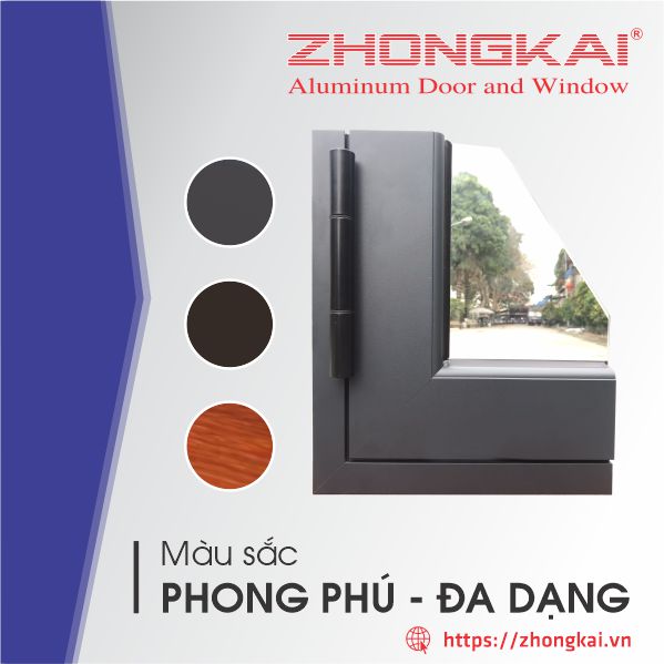 Zhongkai ra mắt thanh nhôm hệ bo55 sang trọng