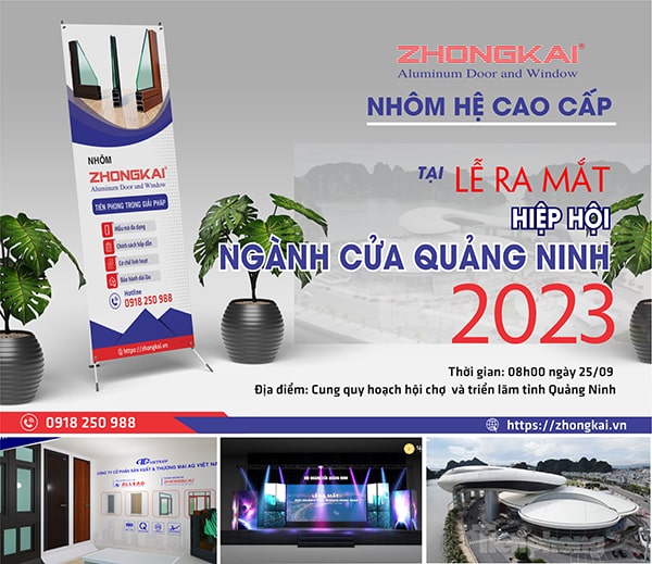 Zhongkai tham dự sự kiện thành lập Hiệp hội cửa Việt Nam tỉnh Quảng Ninh