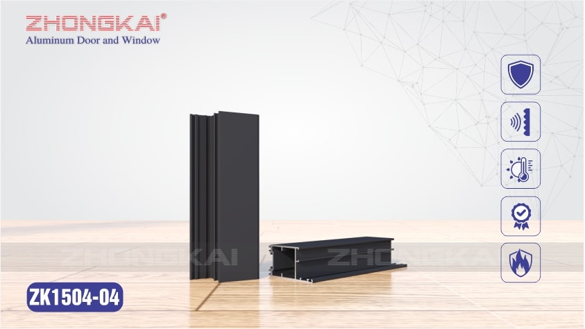 Cánh cửa xếp trượt ZK1504-04