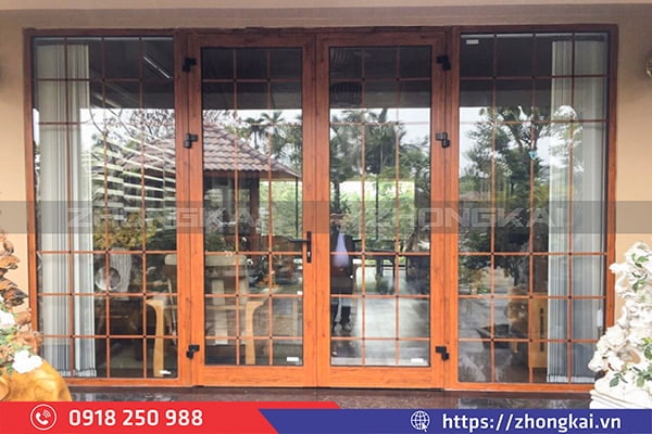 Mẫu Cửa Nhôm Xingfa Vân Gỗ Phù Hợp Với Không Gian Nào?