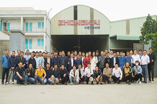 ZHONGKAI VIỆT NAM CHÀO MỪNG QUÝ KHÁCH HÀNG ĐẾN THAM QUAN NHÀ MÁY 2024