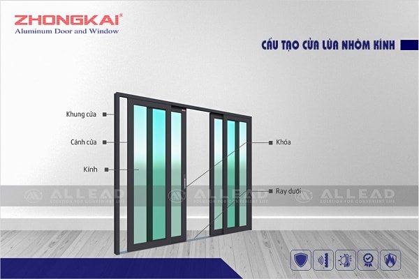 99+ Mẫu Cửa Lùa Nhôm Kính Đẹp Nhất Hiện Nay