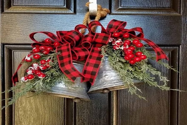 12 Cách Trang Trí Noel Trước Cửa Nhà Đẹp Lung Linh
