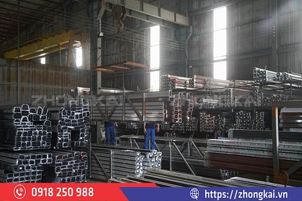 Zhongkai Công Ty Sản Xuất Nhôm Thanh Định Hình Uy Tín, Tin Cậy