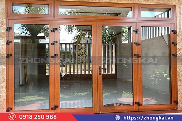 99+ Mẫu Cửa Nhôm Xingfa Giả Gỗ Đẹp Nhất Hiện Nay