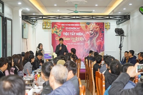 ZHONGKAI VIỆT NAM TỔ CHỨC TIỆC TẤT NIÊN 2023 & CHÀO XUÂN GIÁP THÌN 2024
