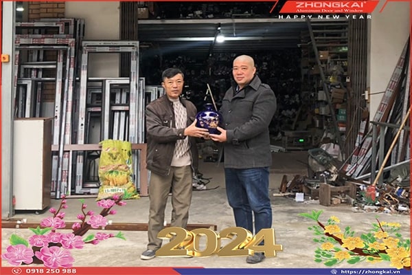 ZHONGKAI TRI ÂN QUÝ ĐẠI LÝ TẠI NHÂN DỊP TẾT NGUYÊN ĐÁN GIÁP THÌN 2024