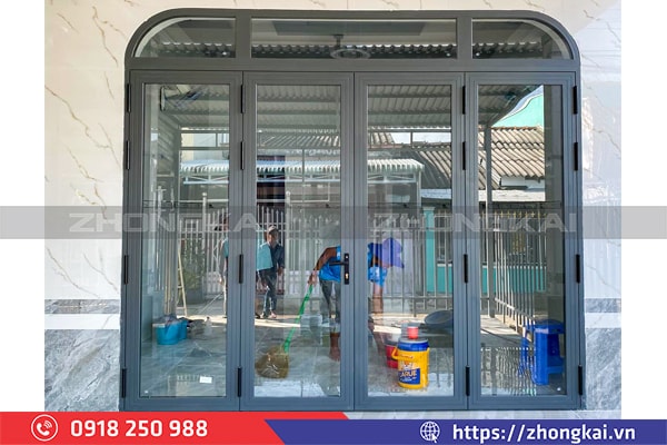 99+ Mẫu Cửa Chính 4 Cánh Nhôm Xingfa Đẹp Mê Ly