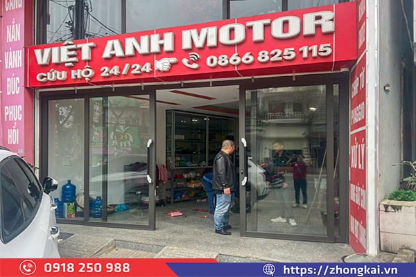 99+ Bộ Cửa Nhôm Kính Làm Từ Nhôm Zhongkai Đẹp