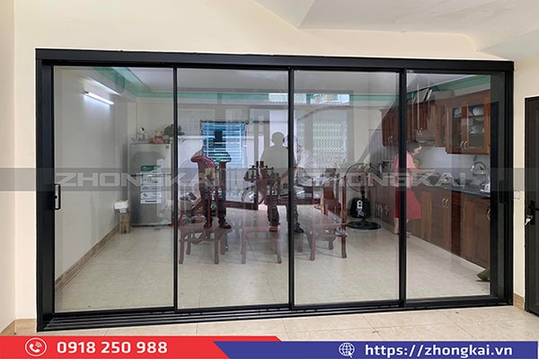 99+ Mẫu Cửa Lùa Kính Cường Lực Ray Treo Đẹp Mê Ly