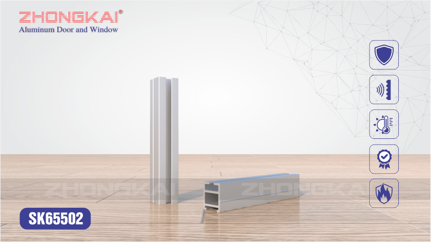 Thanh chặn đáy cửa đi SK65502