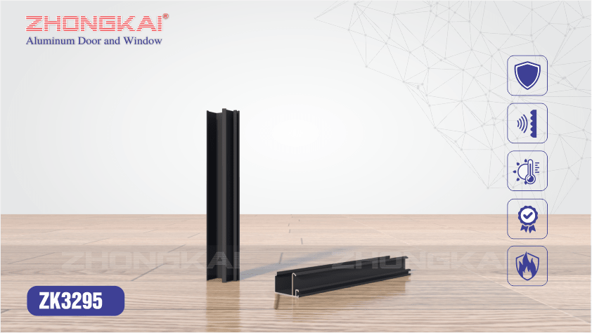 Nẹp kính đơn trên vách kính ZK3295