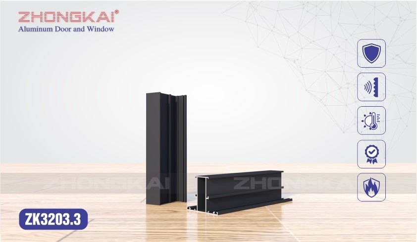 Đố chia vách kính ZK3203.3