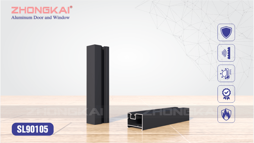 Khung cửa trượt 1 ray SL90105
