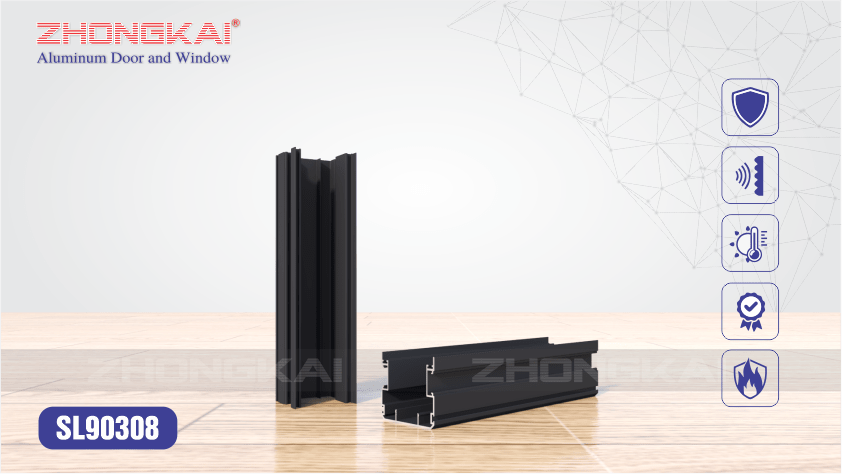 Ốp móc 2 mặt cánh cửa đi SL90308