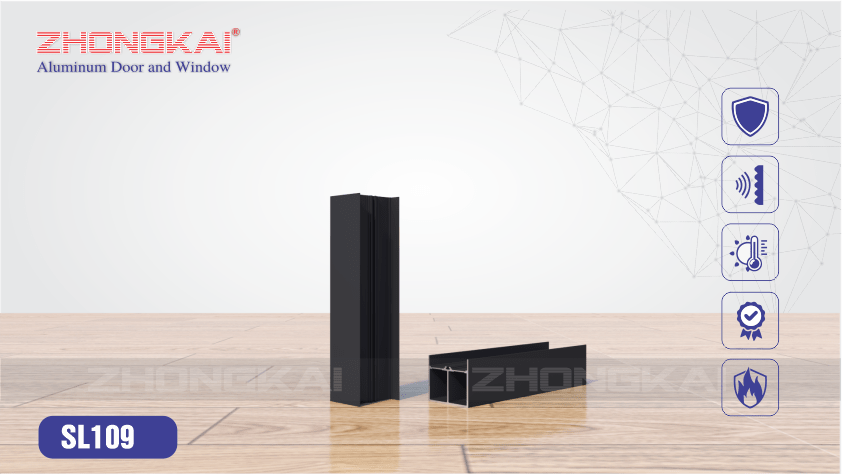 Chuyền góc vuông cánh cửa SL109