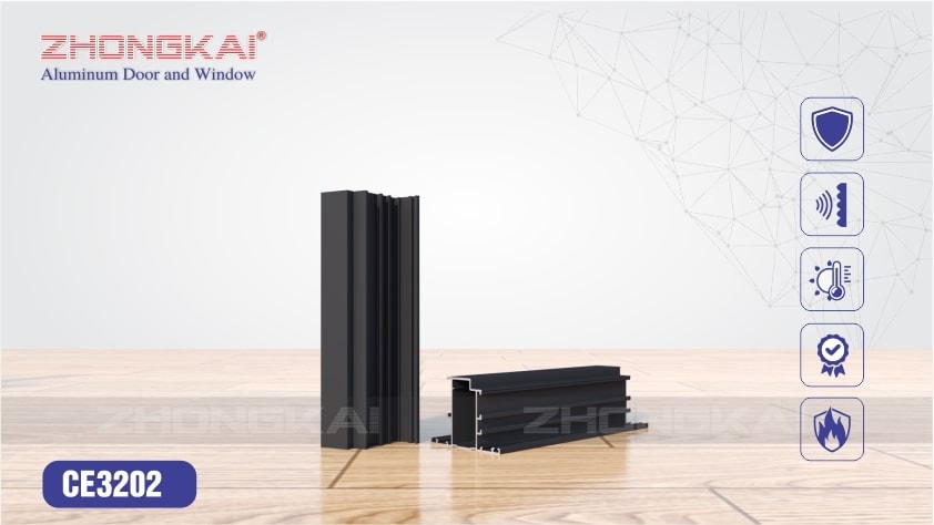 Cánh cửa sổ mở ngoài không móc CE3202