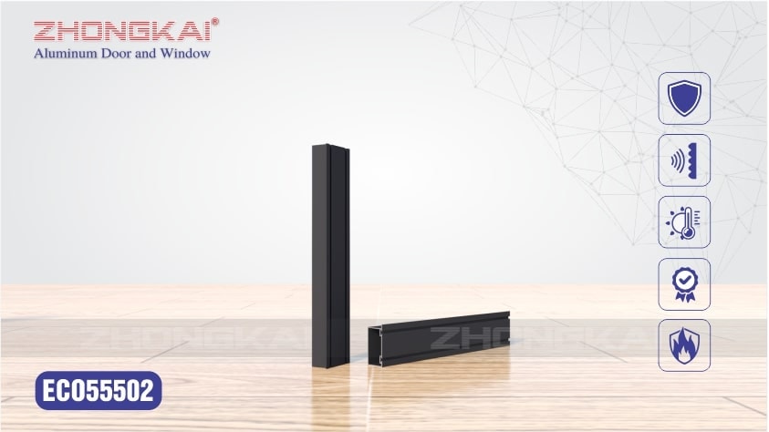 Ốp chân cửa đi ECO55502