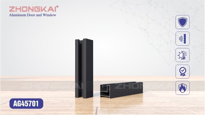 Khung cửa lùa 45 AG45701