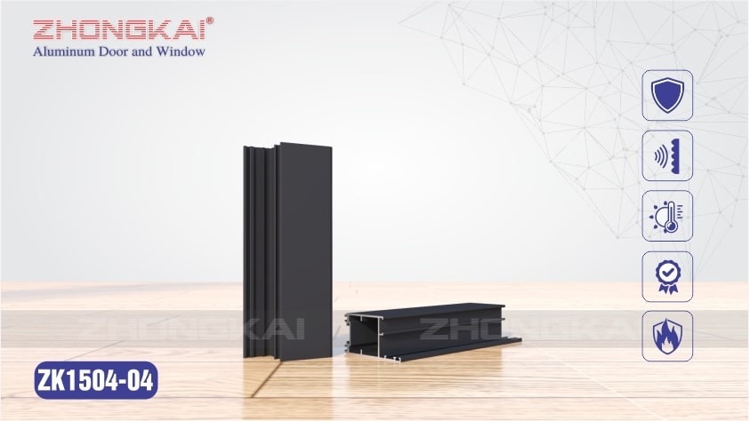 Cánh cửa xếp trượt ZK1504-04