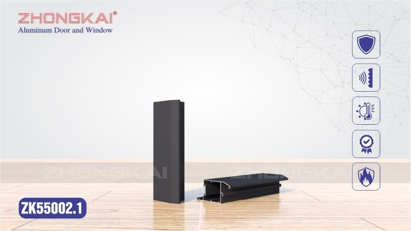 Cánh cửa đi mở trong ZK55002.1