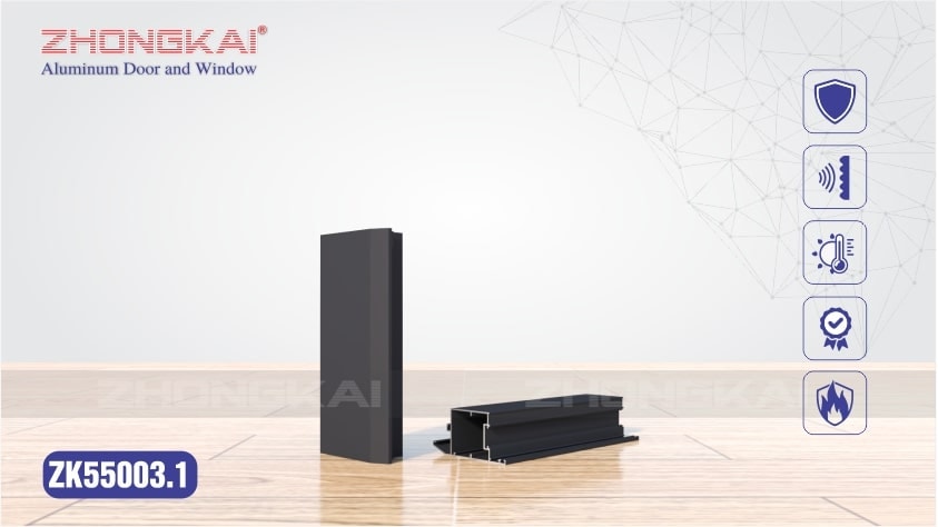 Cánh cửa đi mở ngoài ZK55003.1