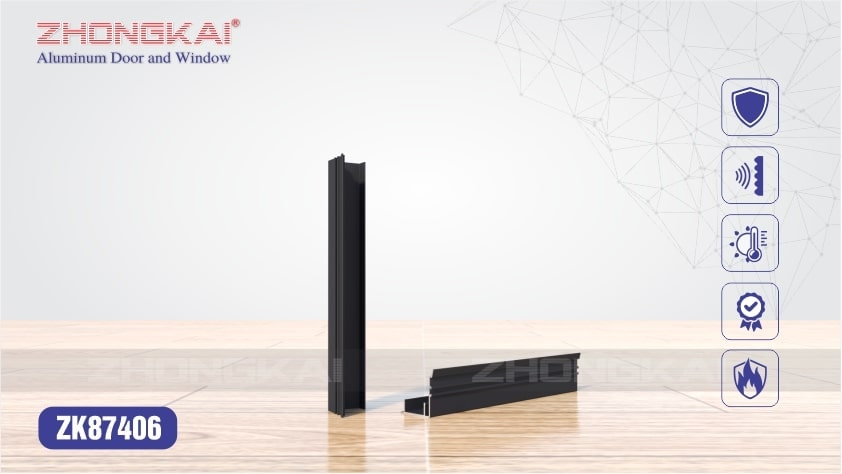 Thanh ốp móc cửa ZK87406
