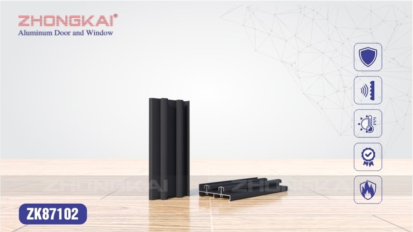 Ray dưới cửa trượt 87 ZK87102