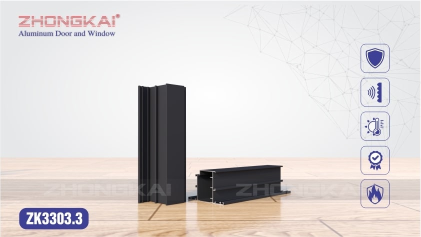 Cánh cửa đi mở quay ngoài ZK3303.3